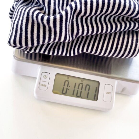 Reiss Black & White Striped T-Shirt A-Line Dress, Size XS - Picture 4 of 4